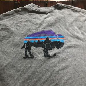 Patagonia grey tshirt